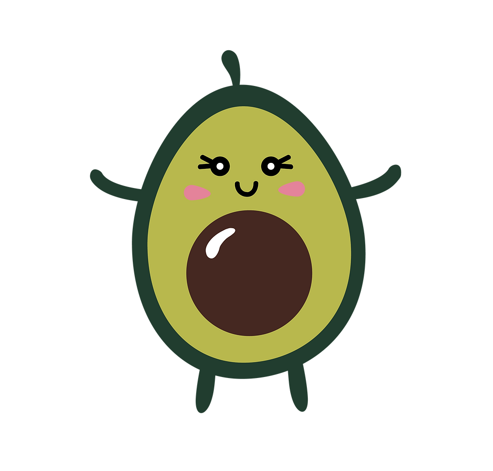 Avocado sticker