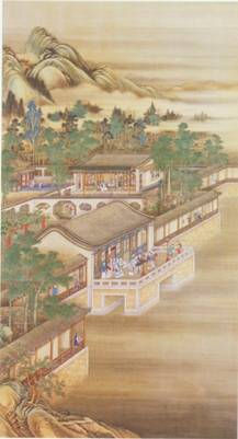 雍正十二月令行樂圖·七月乞巧.jpg