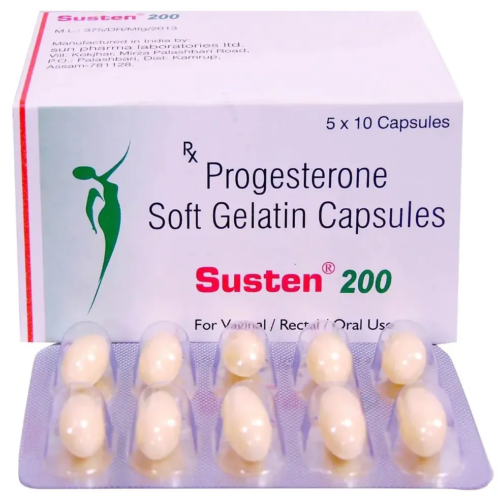 What is progesterone, and how is it used in menopause treatment?