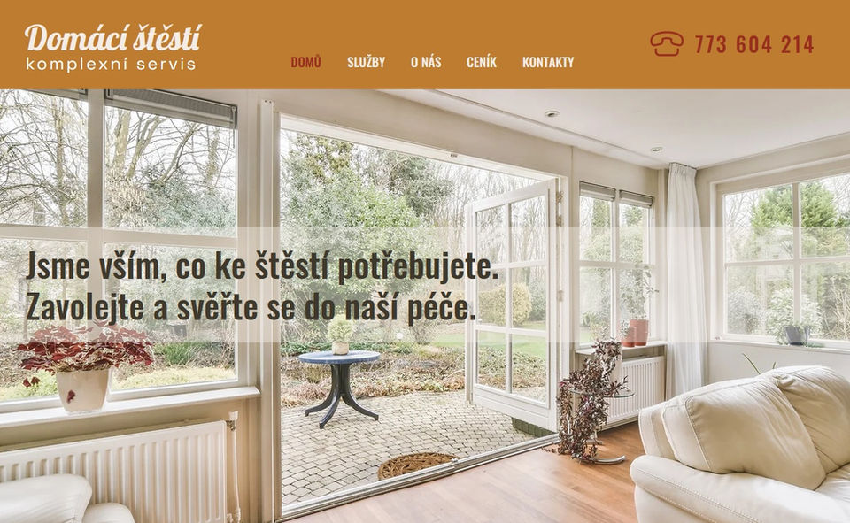 Domácí štěstí - komplexní servis