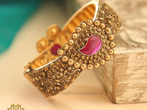 Top 5 Gold Bangle Designs & Where To Buy Them | South Indian Jewels