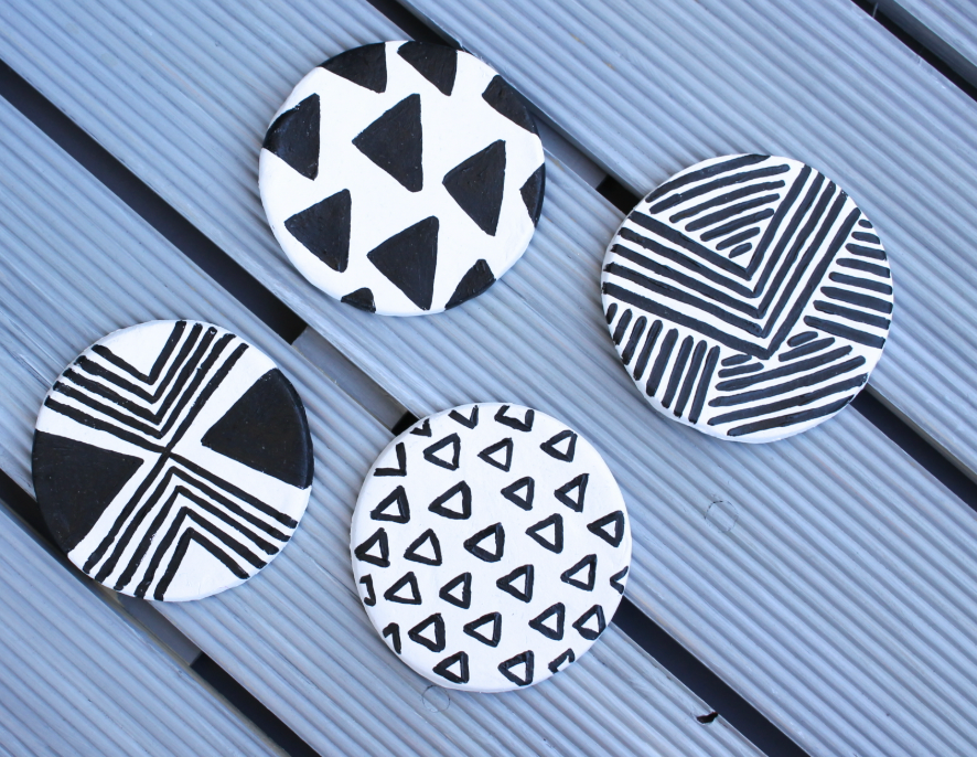 Clay Coasters