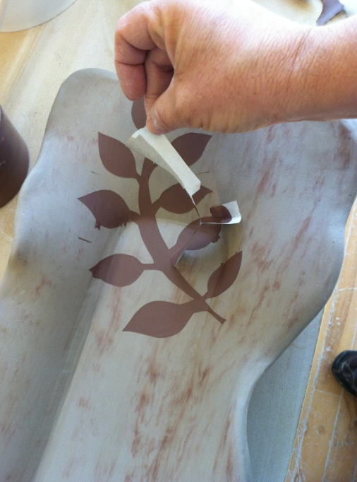 Paper Stencil Platters
