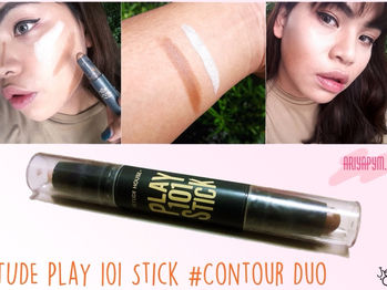 REVIEW♥ คอนทัวร์แบบสติ๊กใช้ง๊ายง่ายพกพาสะดวก ETUDE Play101Stick #ContourDuo