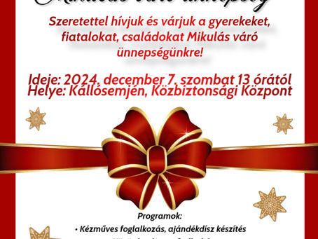 Invitation to the Santa Claus celebration