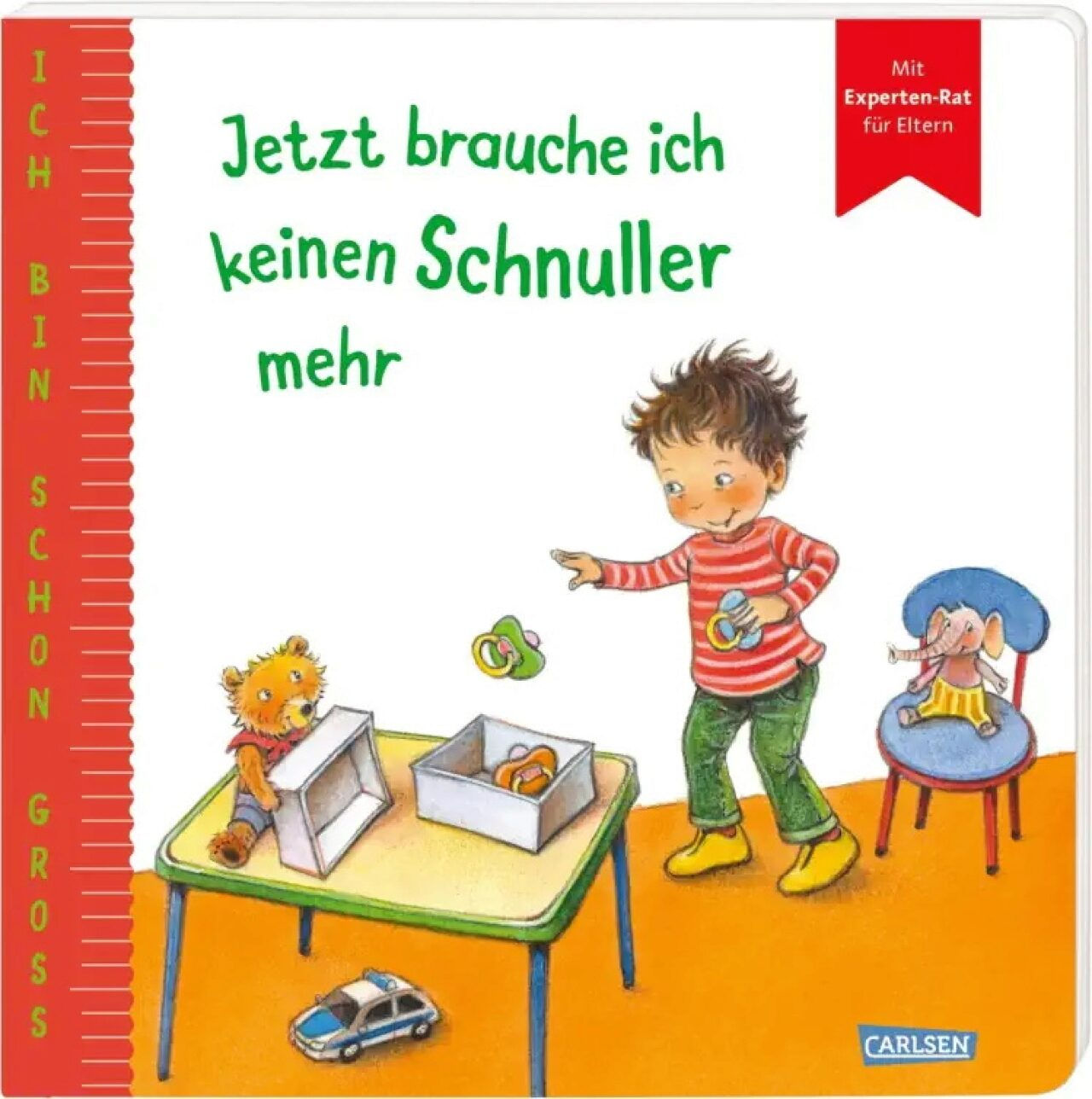 Jetzt brauche ich keinen Schnuller mehr