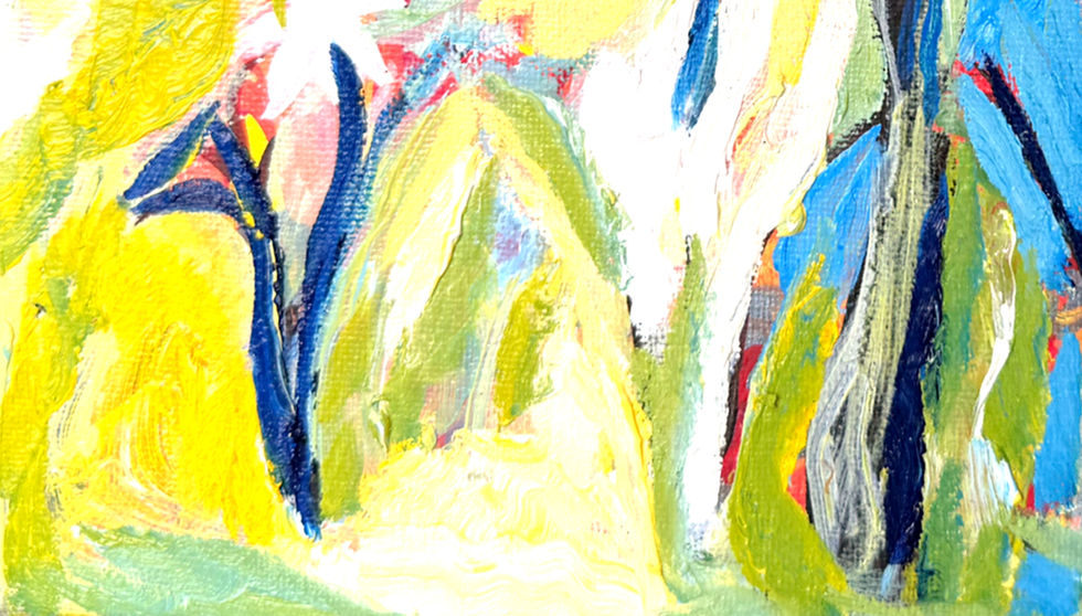Thumbnail: hand-painted summer wall art that reflects warmth and emotional flow