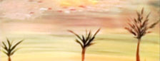 Thumbnail: The Sun Has Risen | 20" x 10" | Acrylic on Canvas