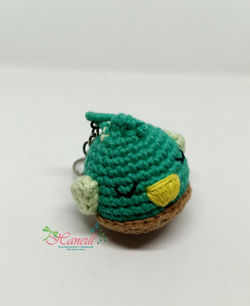 Pajarito - llavero amigurumi