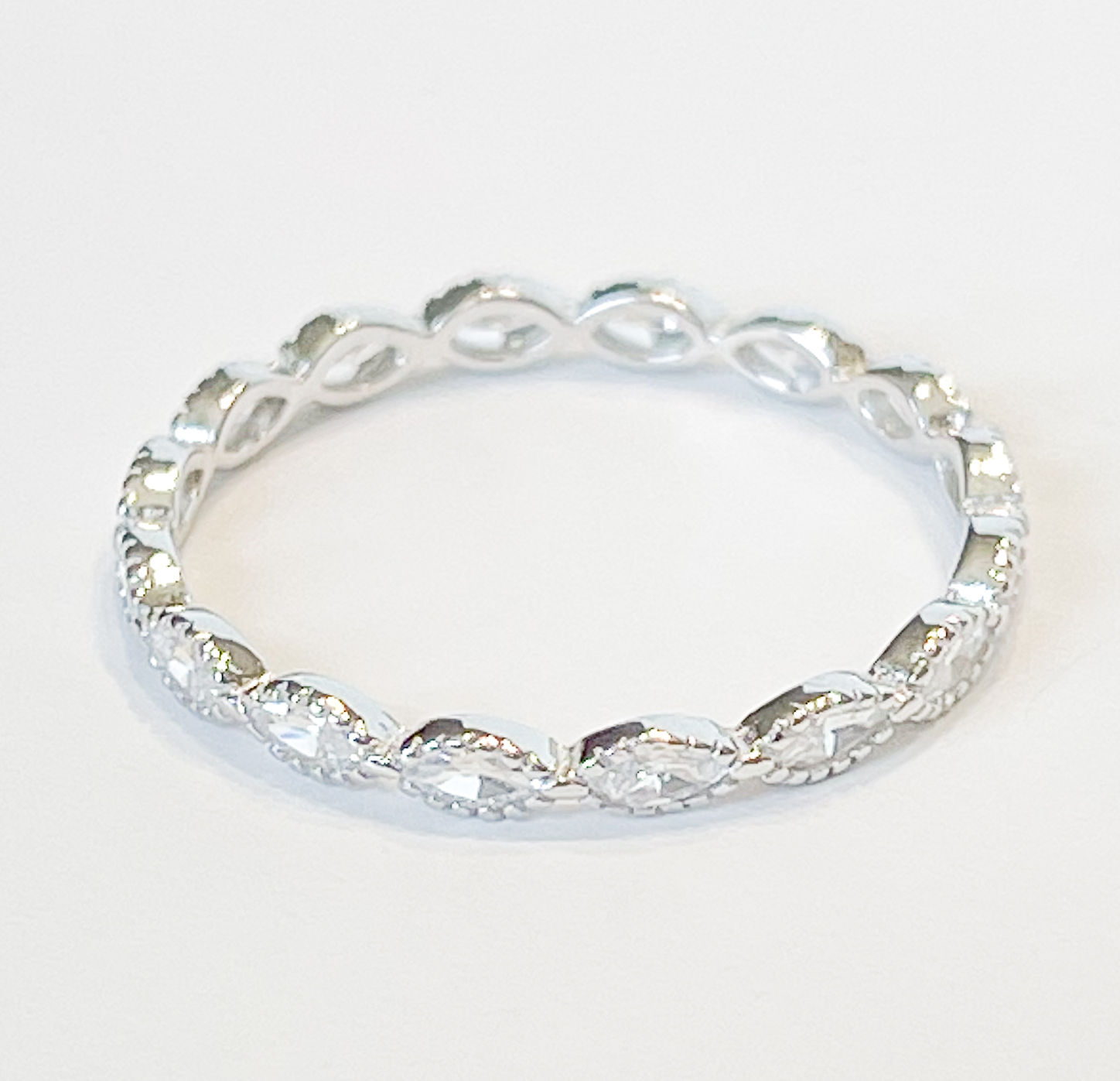 Silver Mini Infinity Ring