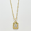 Thumbnail: Gold Gem Pendant Necklace