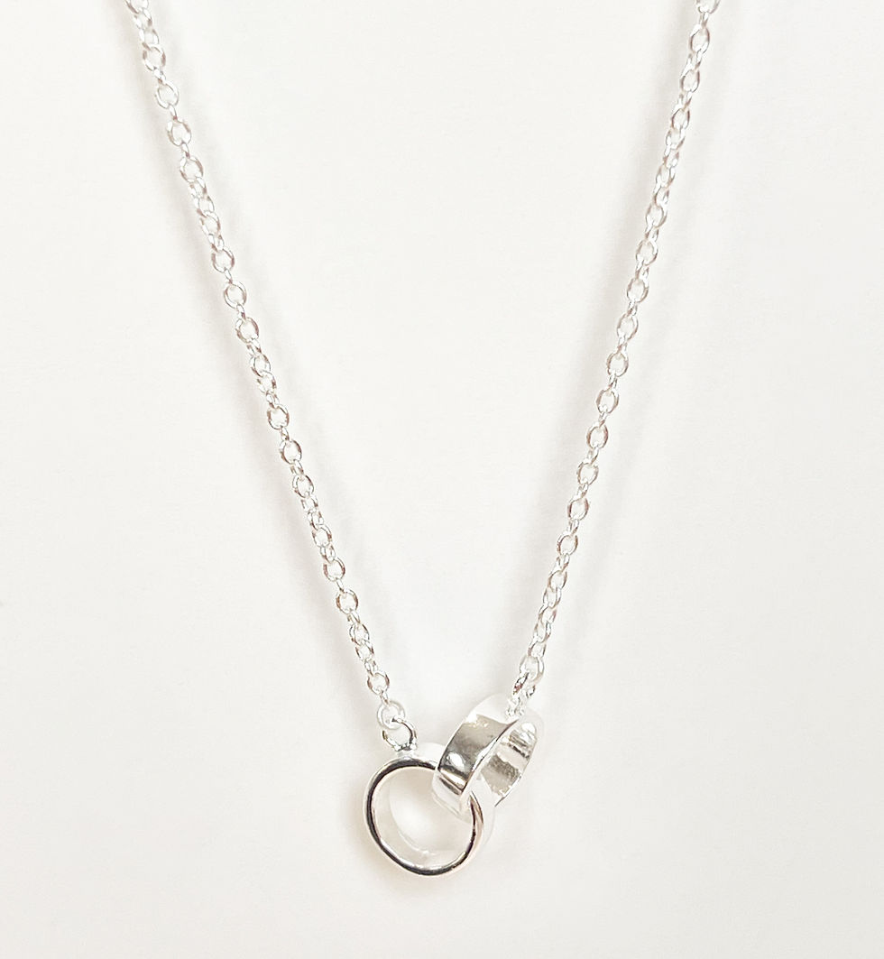 Thumbnail: Silver Interlock Necklace