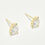 Thumbnail: Gold Teardrop Studs