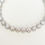 Thumbnail: Silver Circle Large Tennis Bracelet
