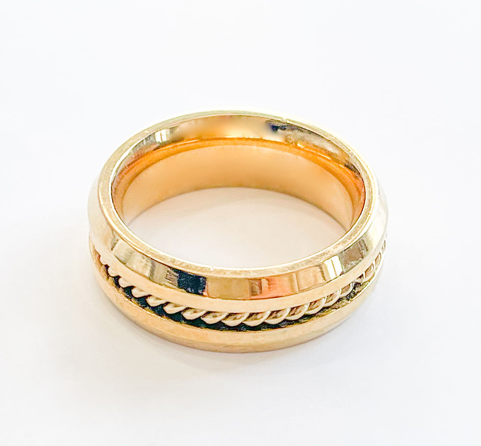 Thumbnail: Gold Rope Ring
