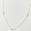 Thumbnail: Gold Crystal Bezel by the Yard Necklace