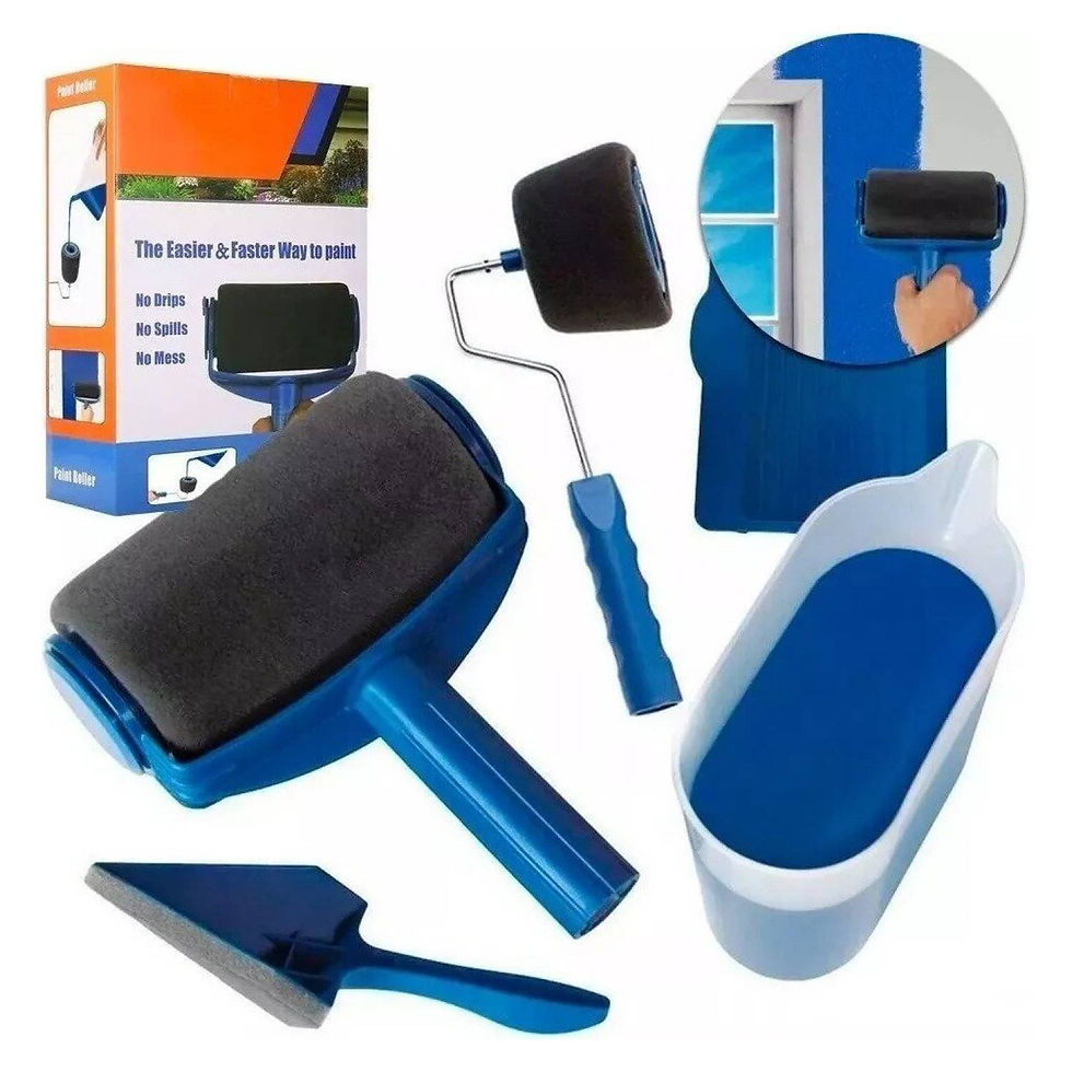 Rodillo pintura con accesorios