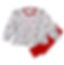 Santa is Coming to Town Pima Pants Set by Baby Loren