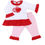 Thumbnail: Love Applique Ruffle Pant Set by Magnolia Baby