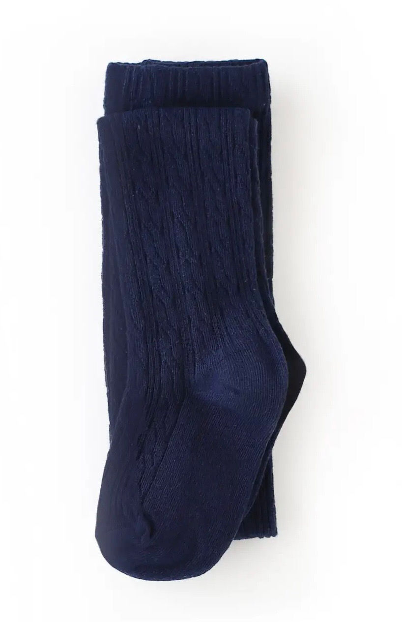 Thumbnail: Cable Knit Knee Highs by Little Stocking Co