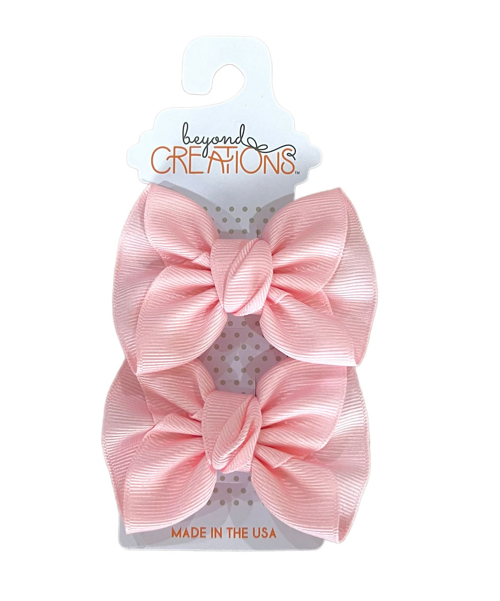 Thumbnail: Piggie Mini Bow Set by Beyond Creations