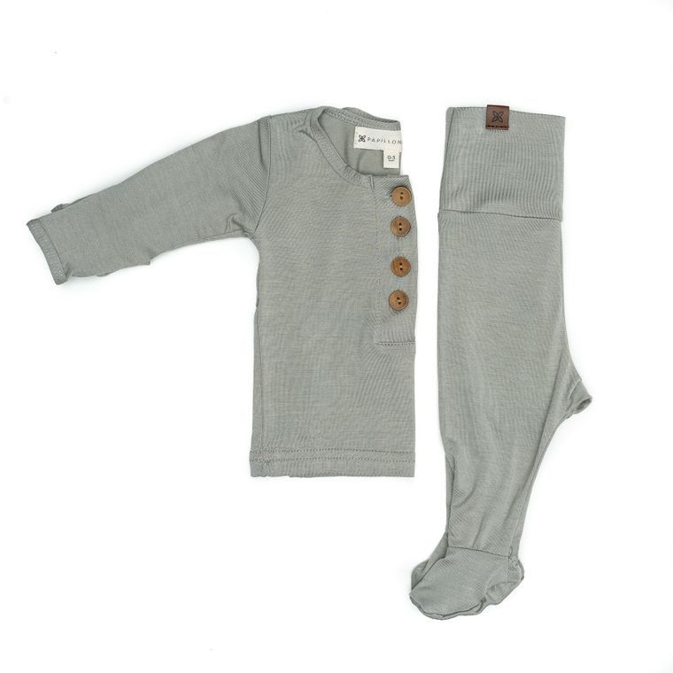 Thumbnail: Papillon Bebe Footie Set