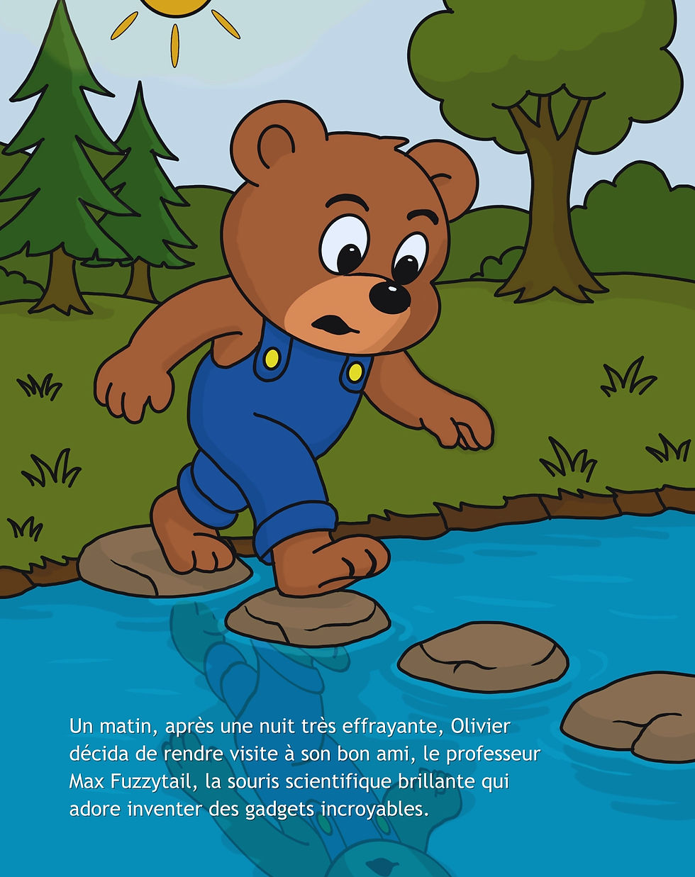 Miniature : Le Petit Ourson Curieux: La Frayeur de Minuit