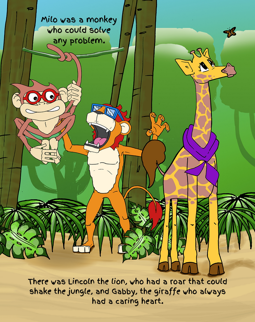 Miniature : SIGNED Paperback Version - Jungle Buddyz: A Race to Remember