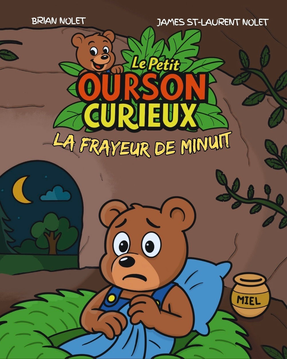 Le Petit Ourson Curieux: La Frayeur de Minuit