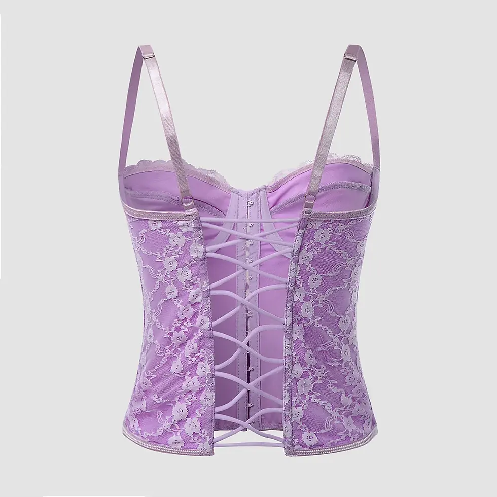 Miniatura: CORSET DE RENDA