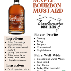 Smokey Maple Bourbon Mustard