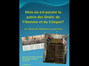 Mais où est passée la patrie des droits de l’homme et du citoyen ?