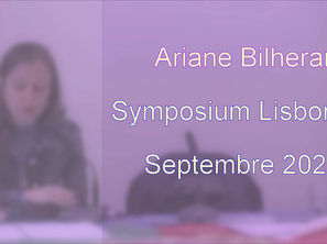 Conférence d'A. Bilheran à Lisbonne - Septembre 2022