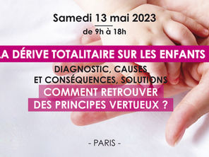 Compte-rendu de la journaliste Ceri sur le colloque du 13 mai 2023 à Paris