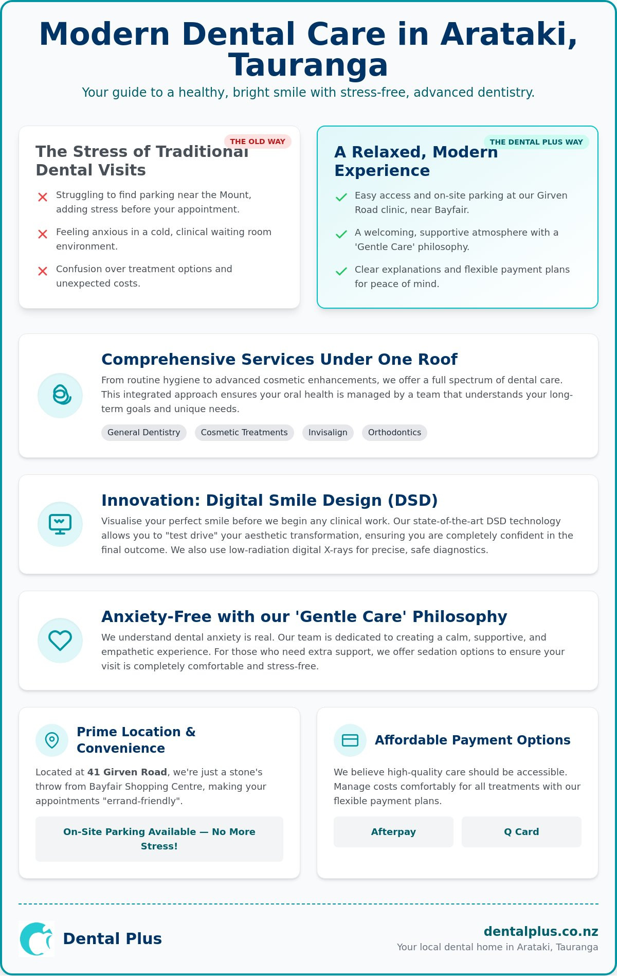 Dental care Arataki Tauranga