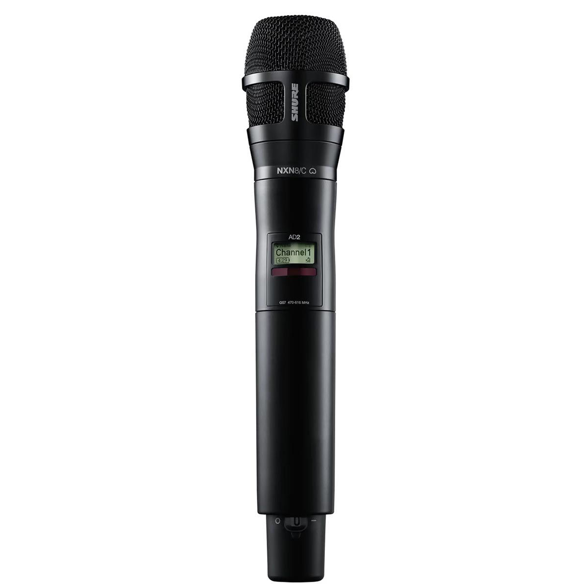 Shure AD2 Handheld Transmitter with Nexadyne 8/C Cardioid Dynamic Microphone blk
