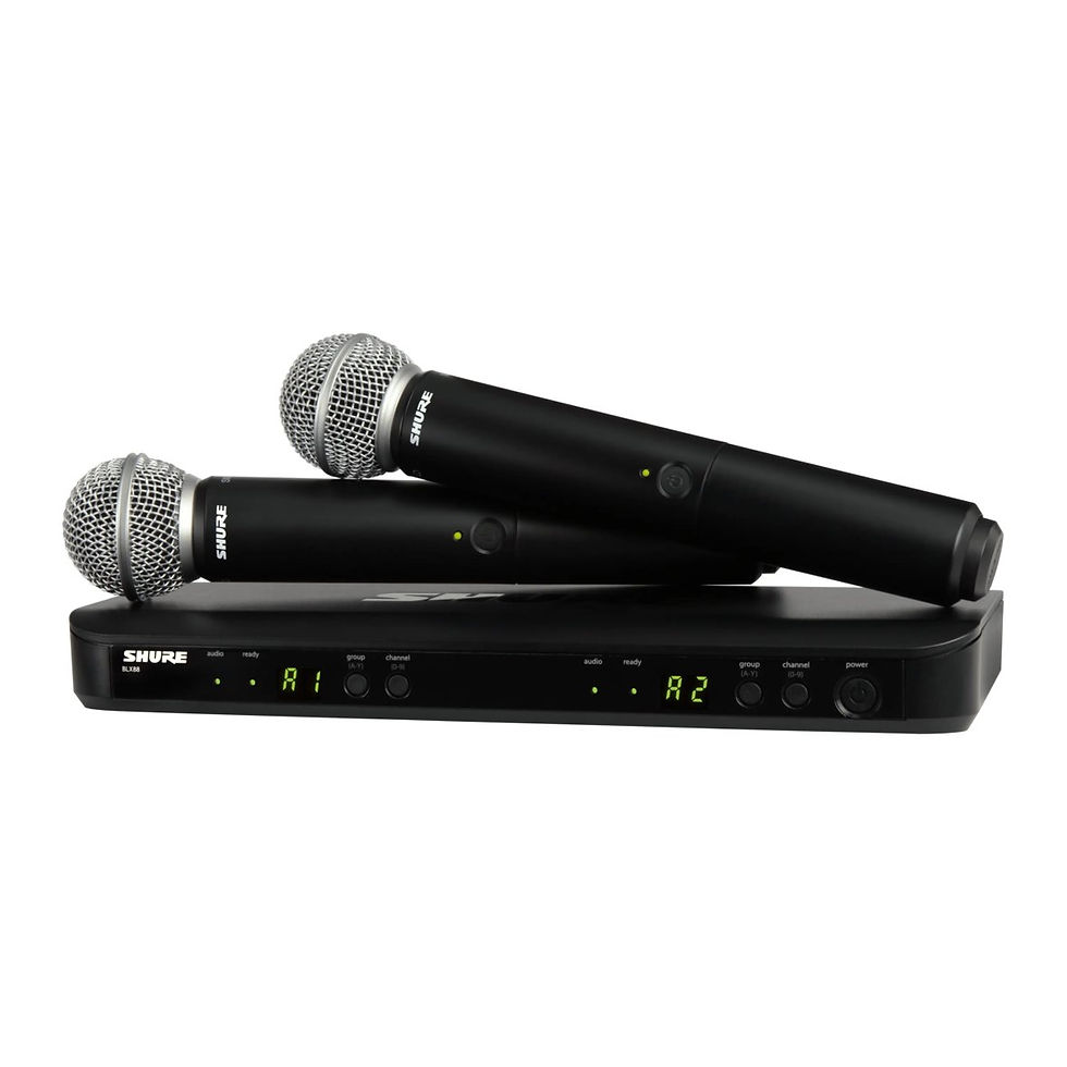 Shure BLX288/SM58 BLX288 DUAL SM58 VOCAL SYSTEM