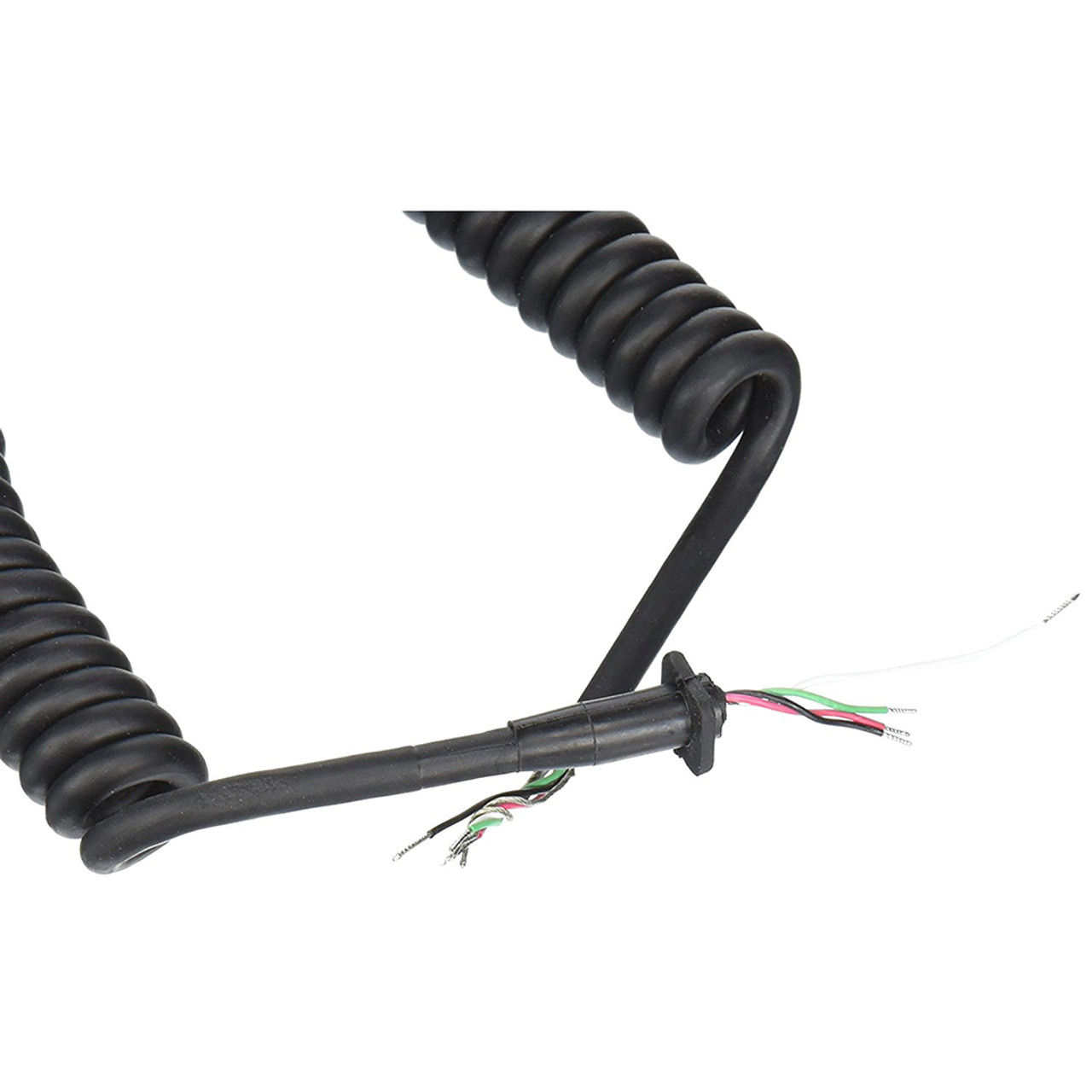 Shure C25C 6' Coiled Cable (4-Conductor, 2 Shielded) Bare at Both Ends