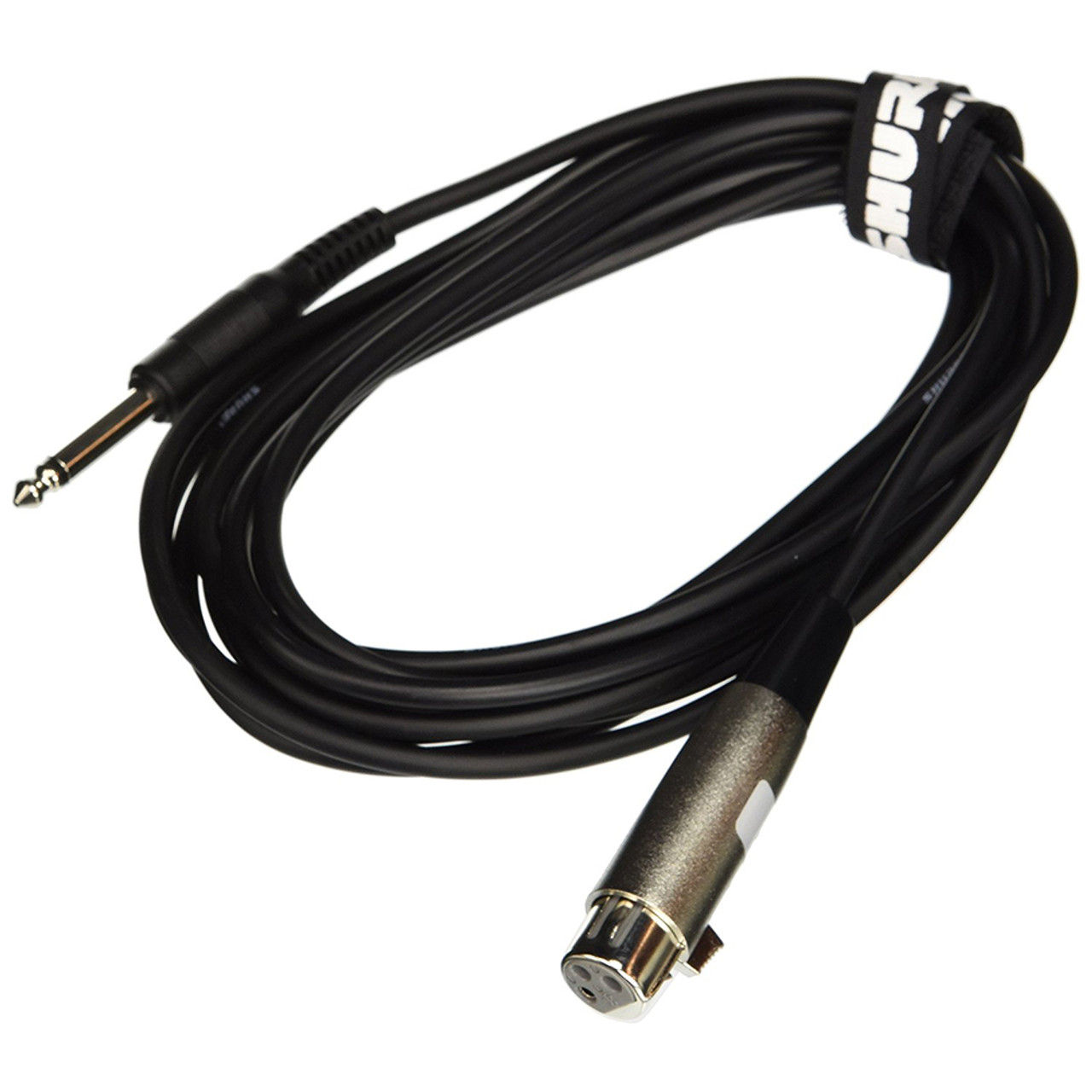 Shure C15AHZ 15' Cable with 1/4 Phone Plug on Equipment End (Pin 2 Hot)