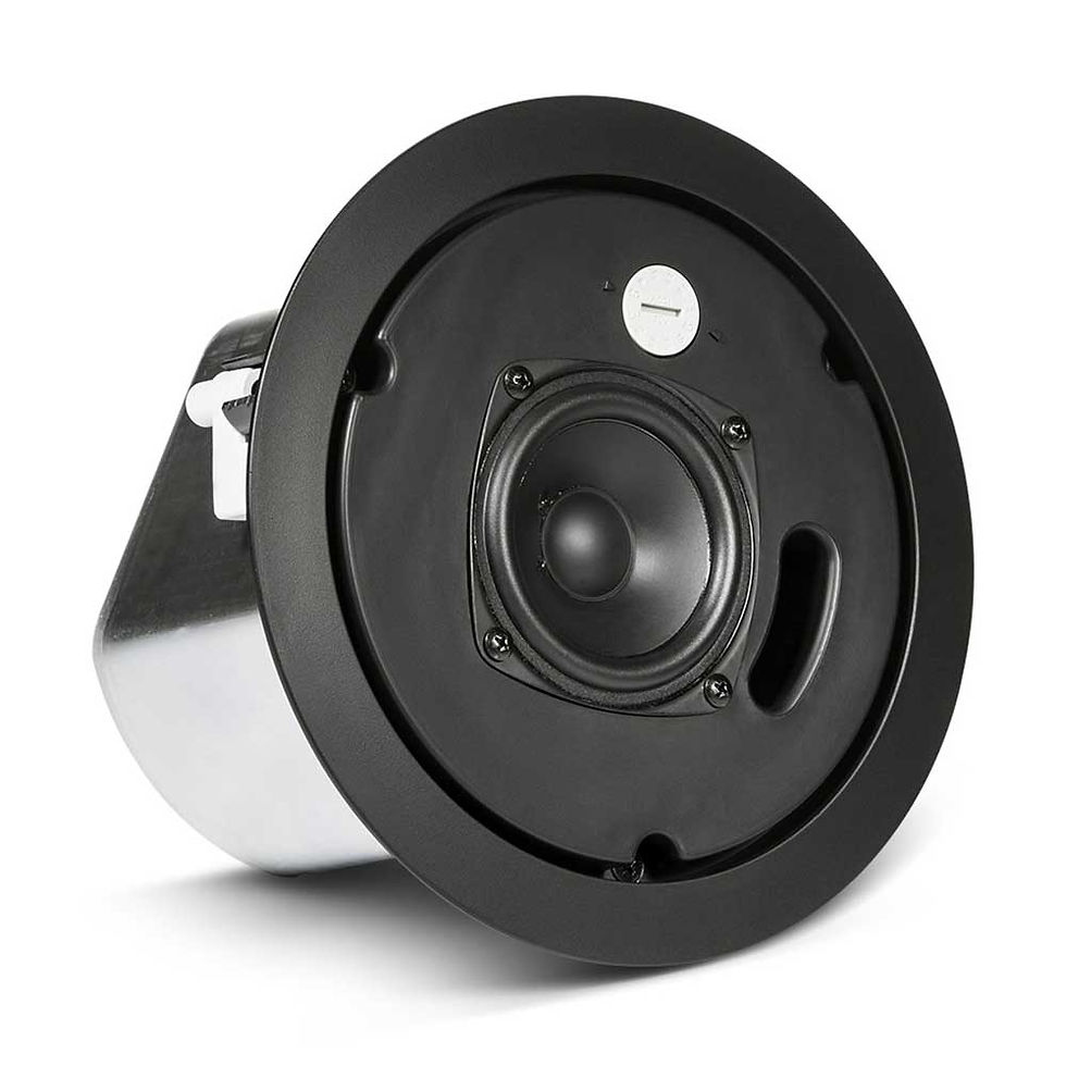 Thumbnail: JBL CONTROL 12C/T-BK Compact Ceiling Loudspeaker w/ 76mm Full-Range Driver Black