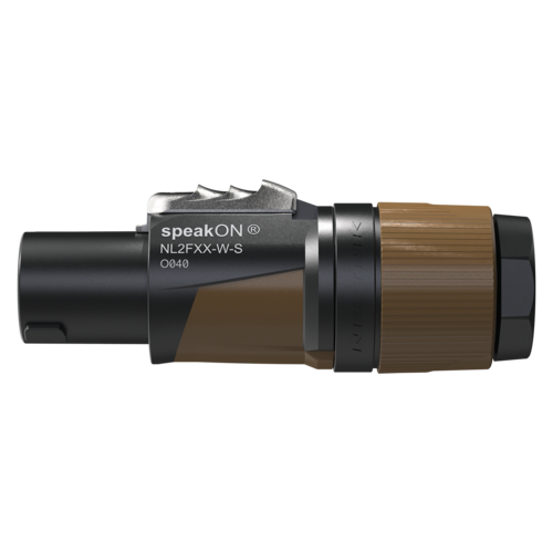 Thumbnail: Hosa Neutrik Connector, 2-pole speakON