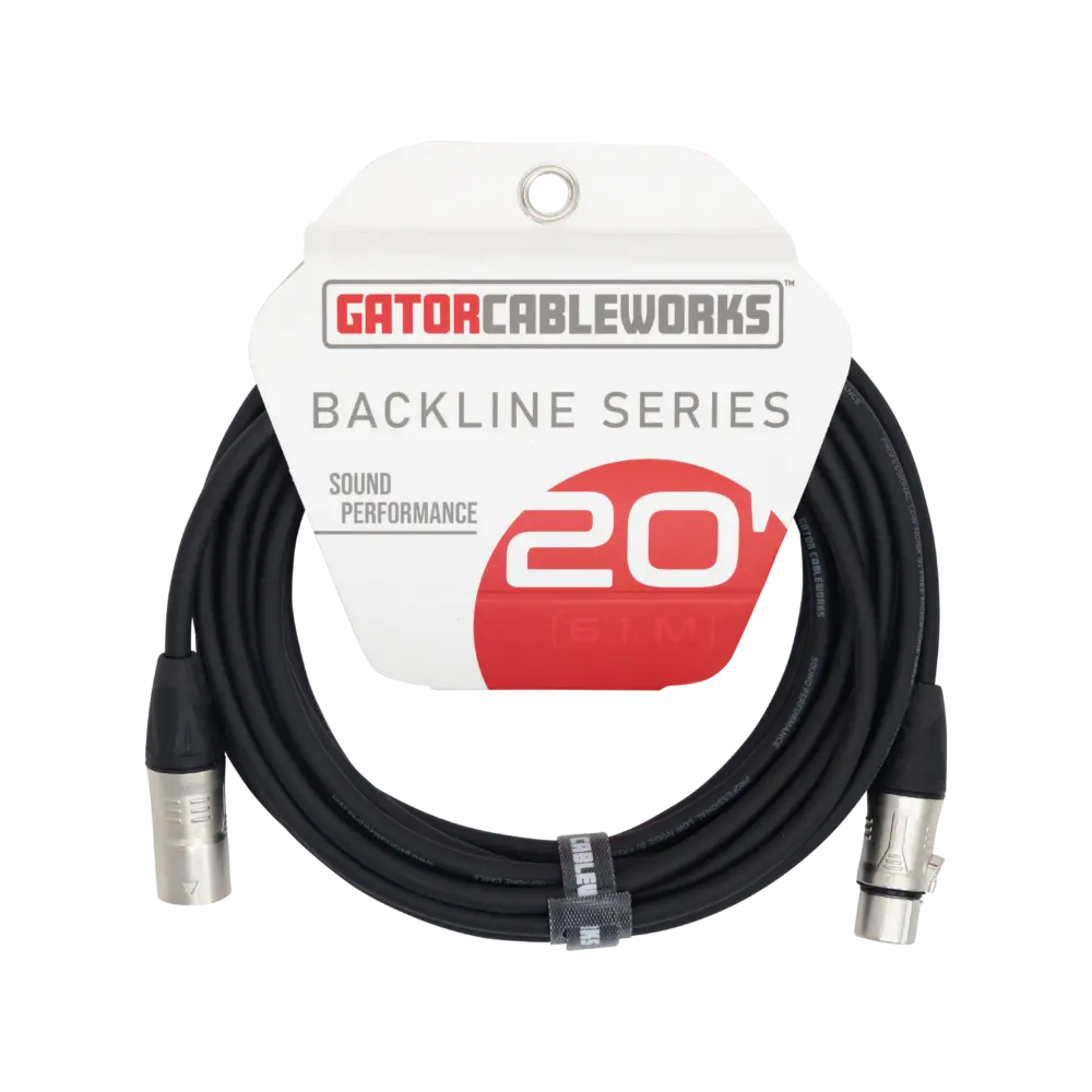 Gator Cableworks 20 Foot XLR Microphone Cable