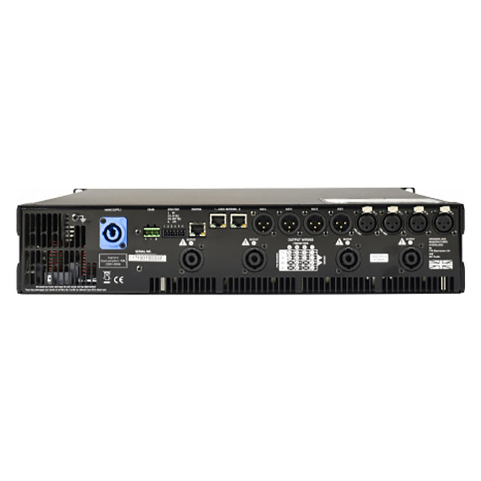 Miniatura: DAS 4-channel Class-D Amplifier, 2000 W @ 4 Ohms, 2-U Rack Units with DSP