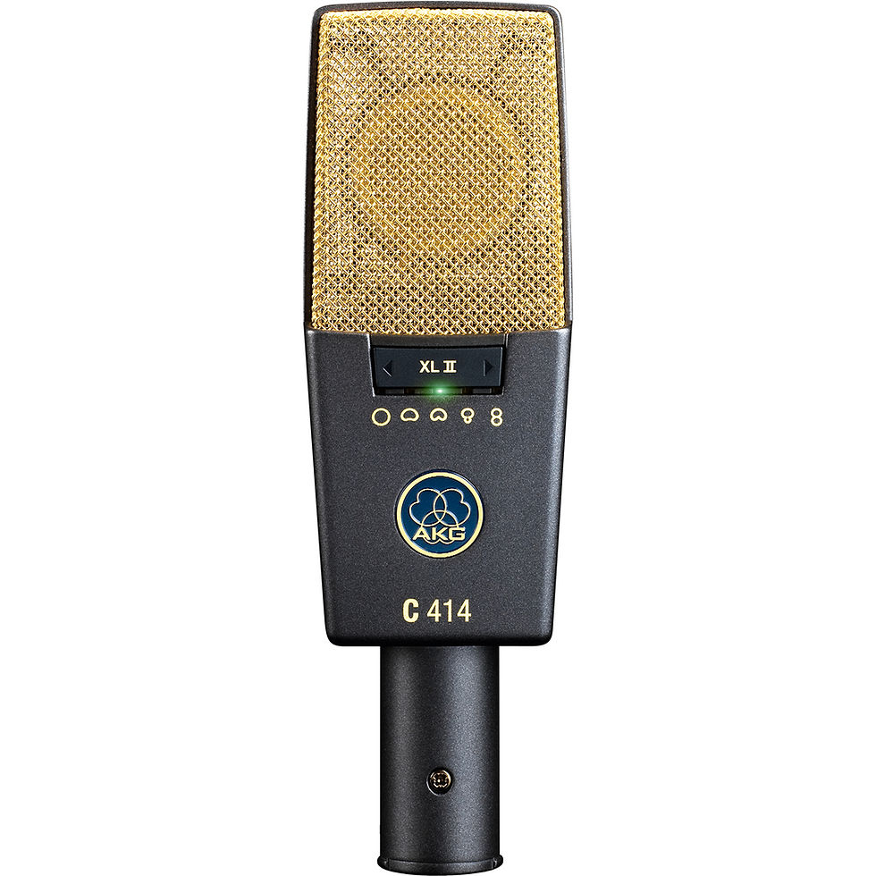 Miniatura: AKG C414 XLII Large diaphragm studio microphone for solo vocals and instruments