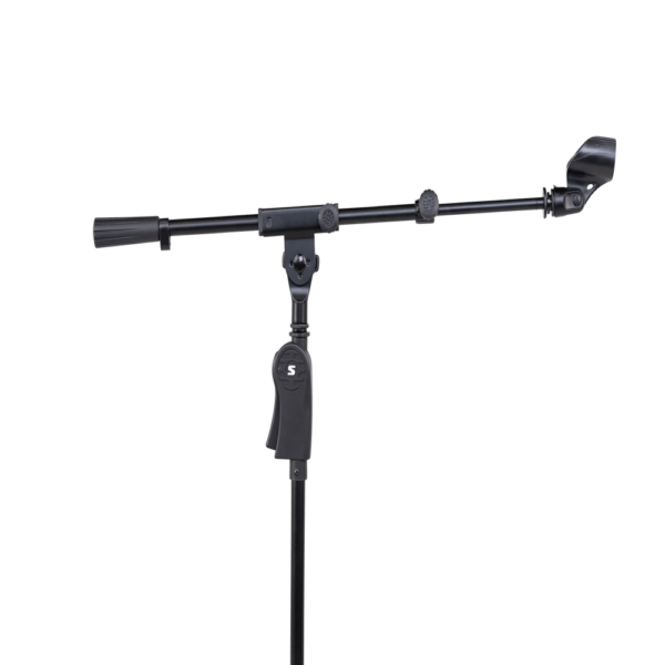 Thumbnail: Gator Shure Deluxe Tripod Mic Stand with Telescoping Boom and Pistol Grip Clutch