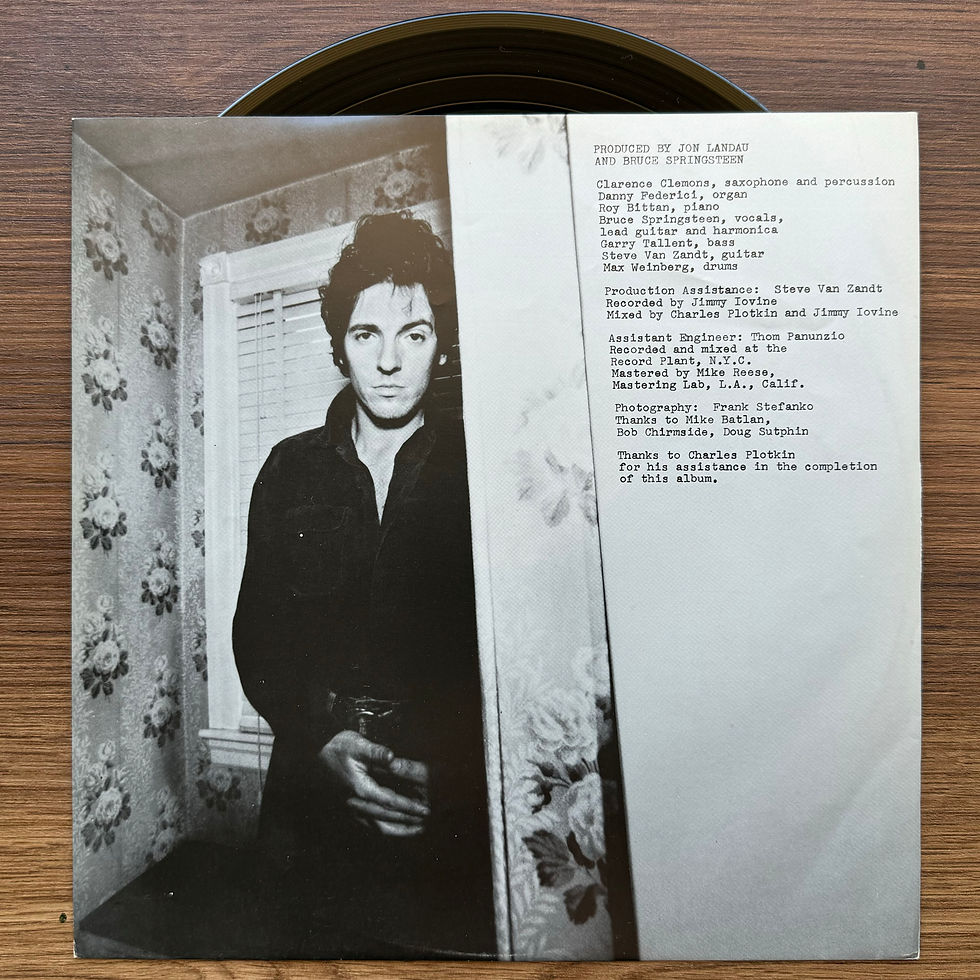 Küçük resim: Bruce Springsteen – Darkness On The Edge Of Town 33'lük LP PLAK