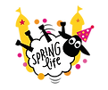 Logo Springlife - Verhuur springkastelen - regio Gent, regio deinze - jong en oud