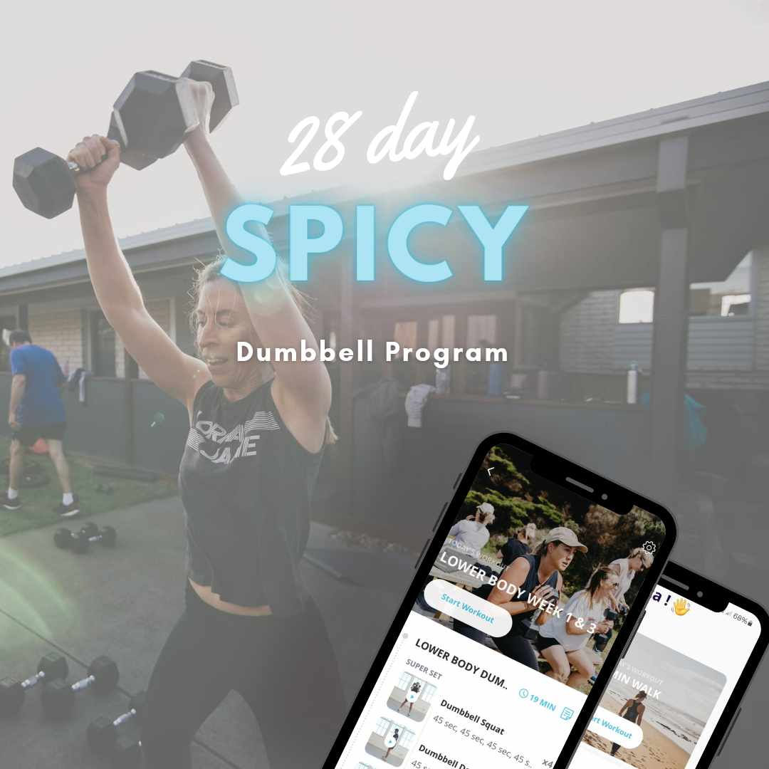 28 Day SPICY Dumbbell Program