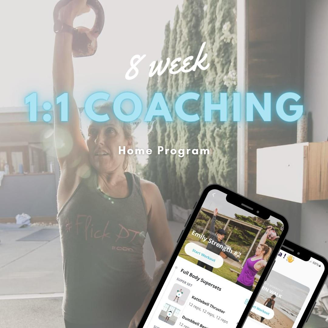 8 Week 1:1 Online Coaching