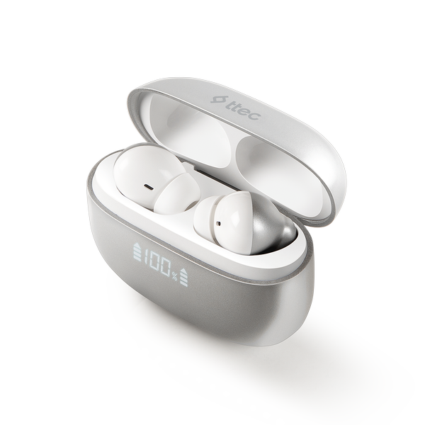 Küçük resim: ttec AirBeat Pro ANC LCD Gerçek Kablosuz TWS Bluetooth Kulaklık- 2KM159